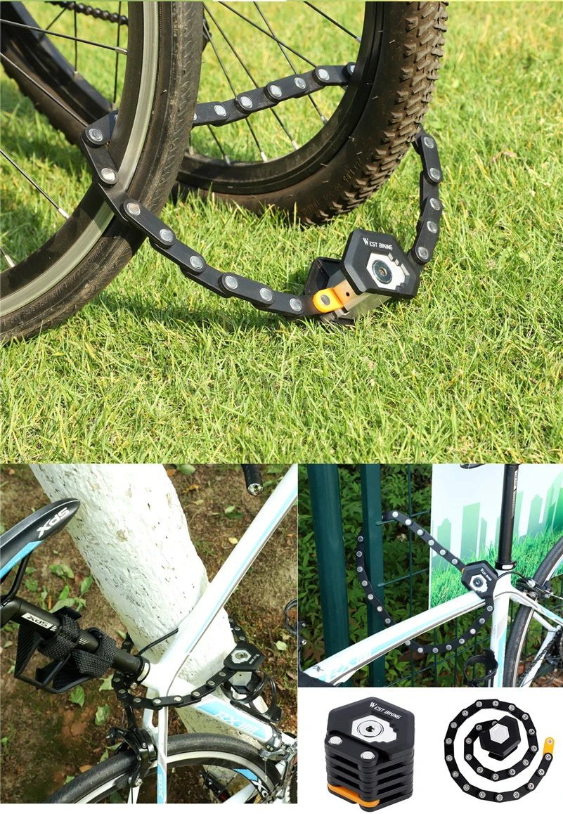 Foldable Bicycle Lock