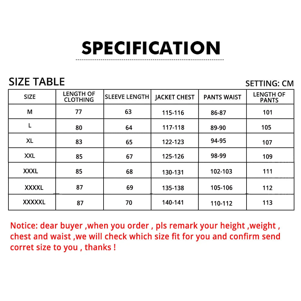 LYSCHY Cold Weather 2PC Riding Suit Waterproof
