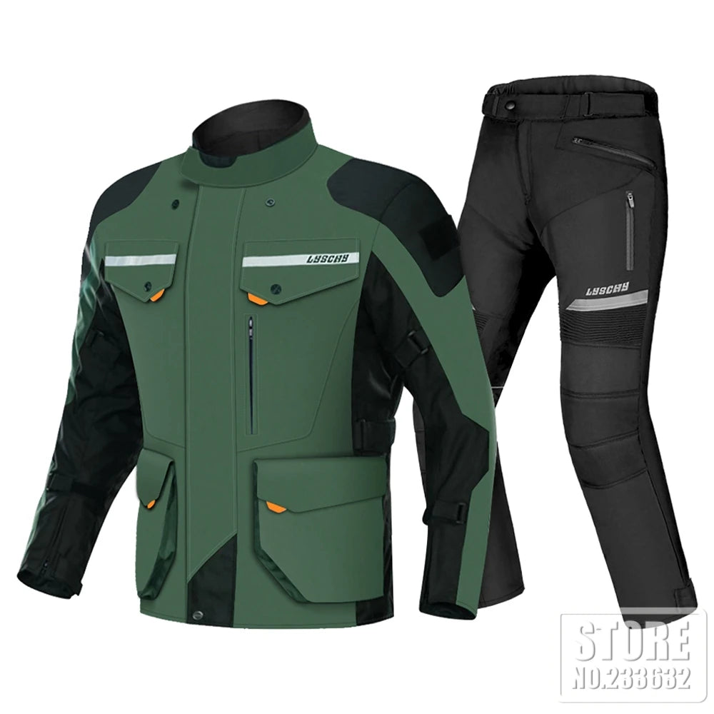 LYSCHY Cold Weather 2PC Riding Suit Waterproof