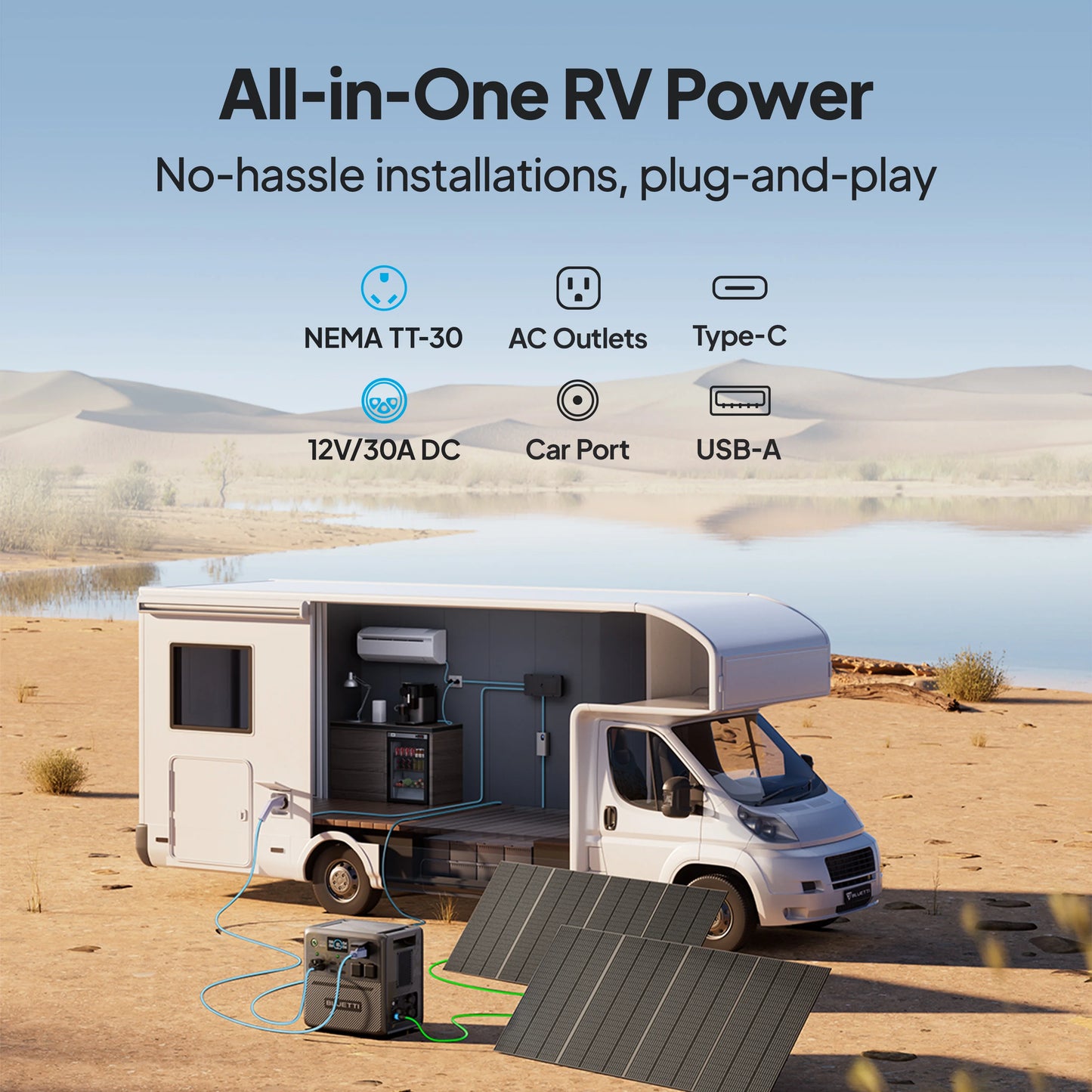 BLUETTI AC240 Solar Generator