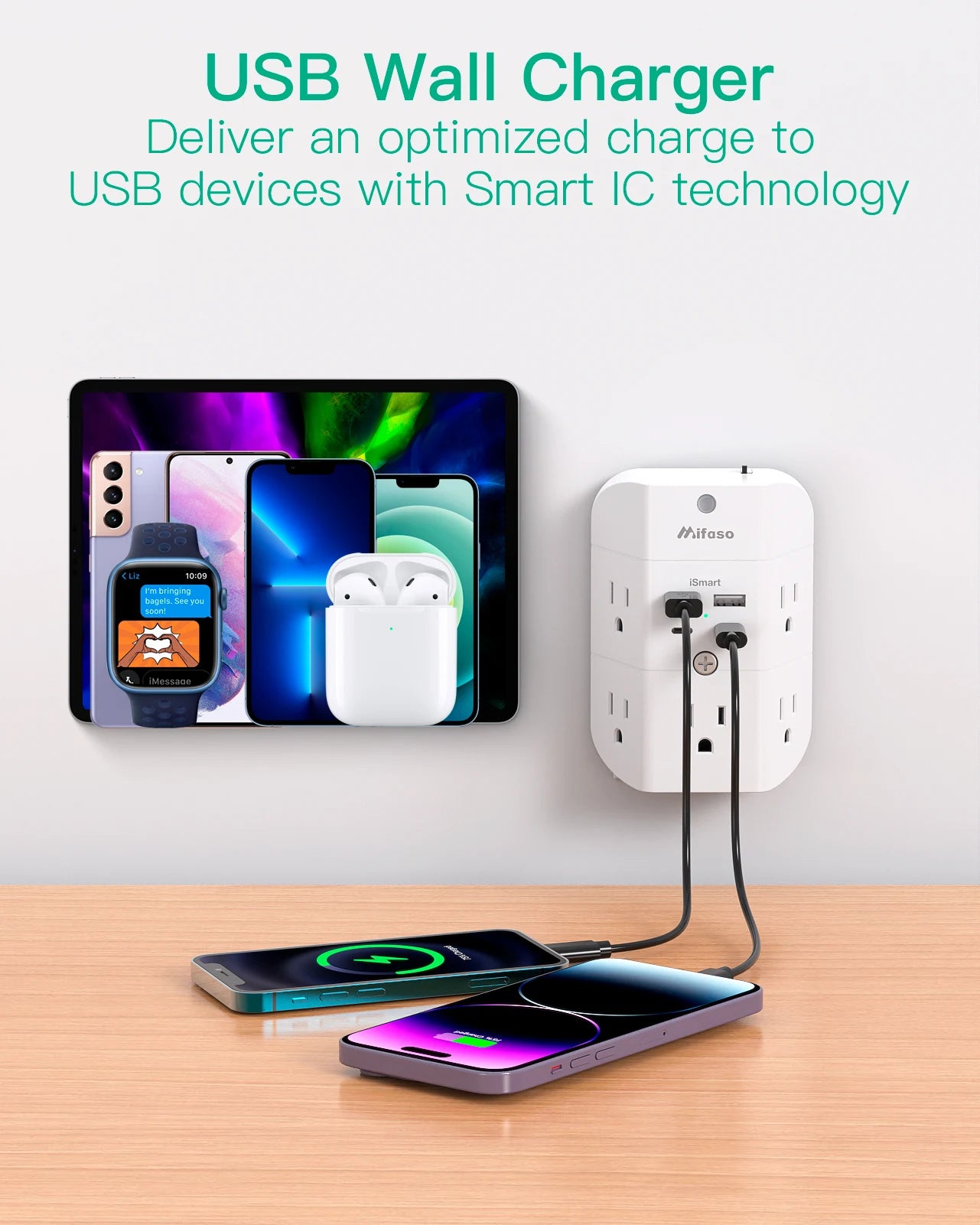 Surge Protector Outlet Extender