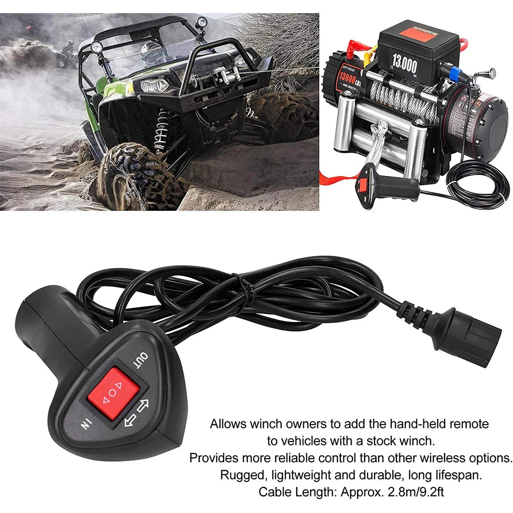 Heavy Duty Winch With Remote Controller