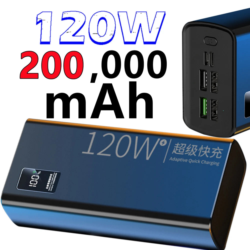 120W Ultra Large Capacity Power Bank