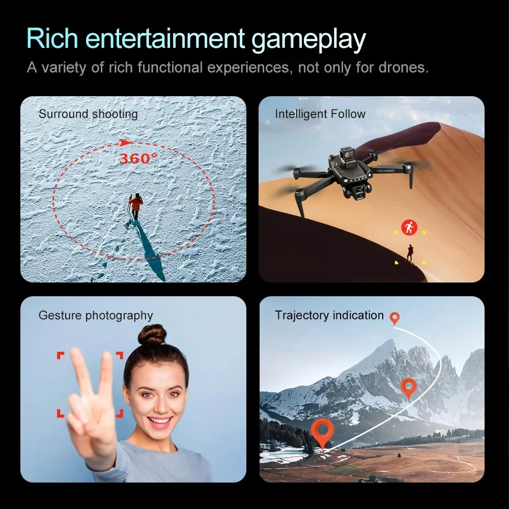 V198 Pro/MAX Professional 4K GPS Drone