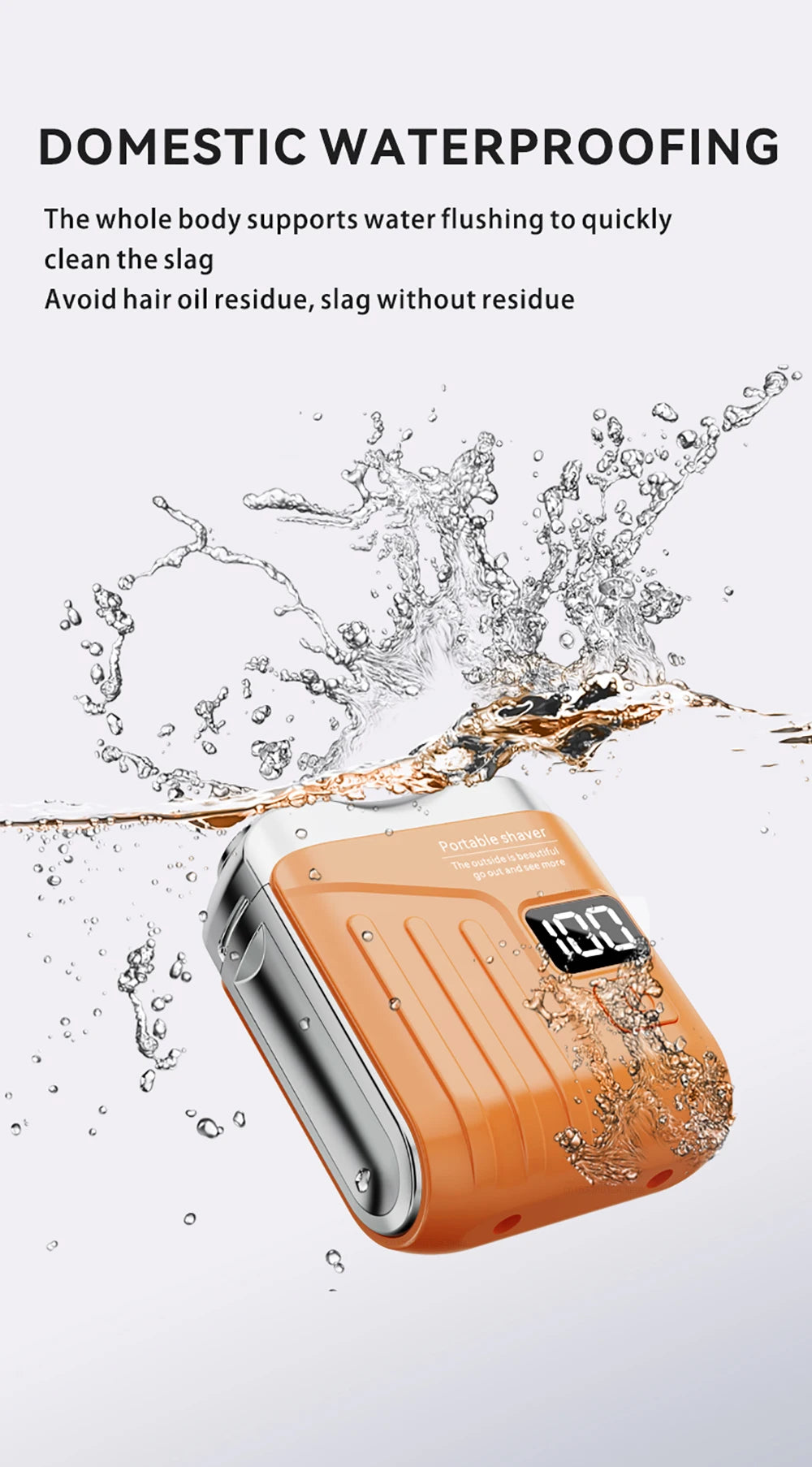 Electric Mini Travel Shaver