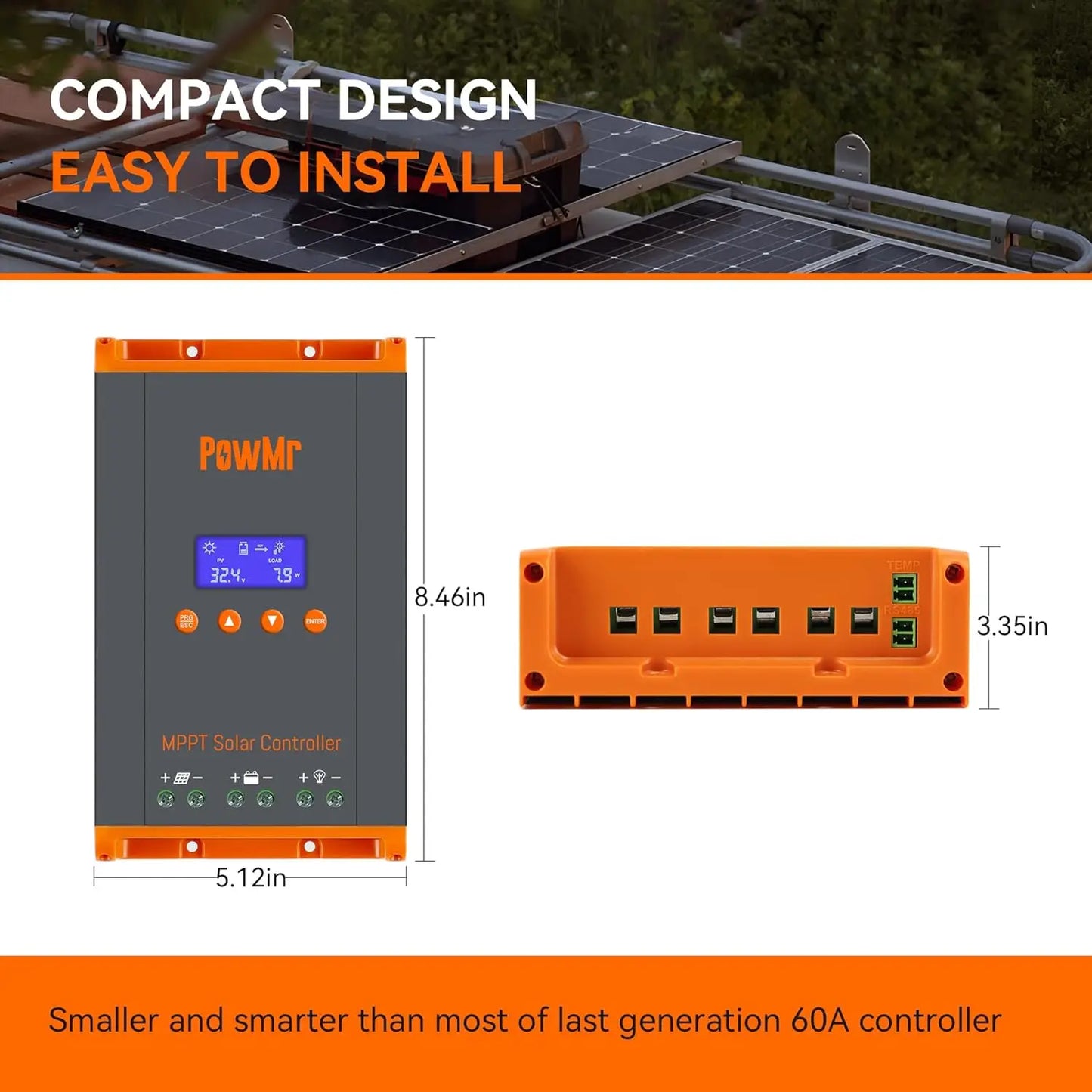 60A Solar Charge Controller