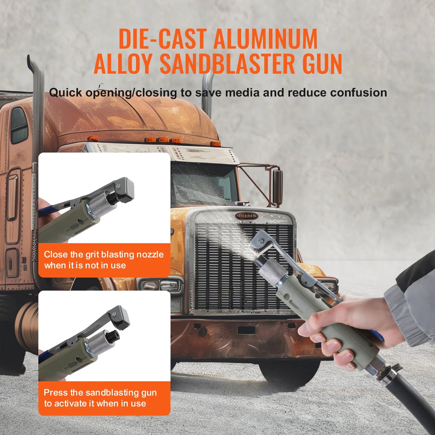 110PSI Portable Sandblaster