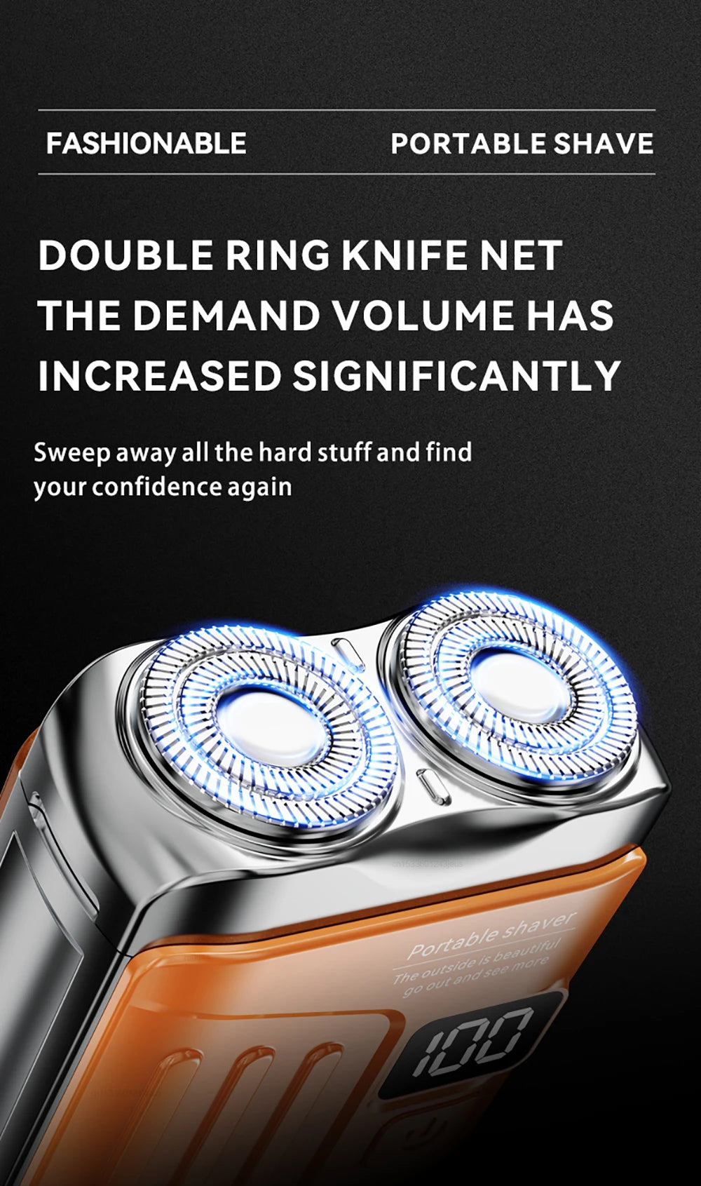 Electric Mini Travel Shaver