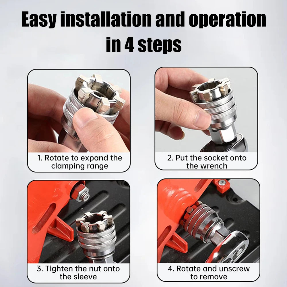 Adjustable Socket Tool
