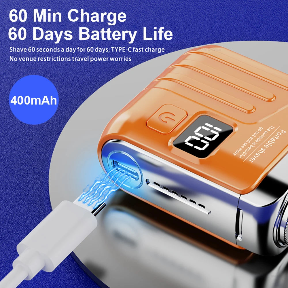 Electric Mini Travel Shaver
