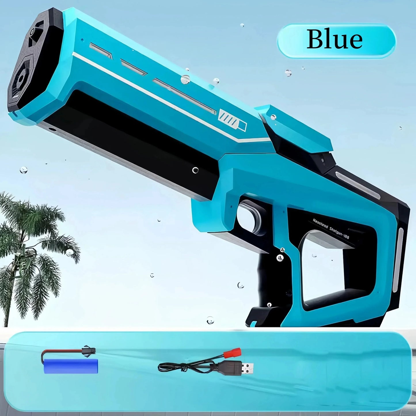 Automatic electric water gun