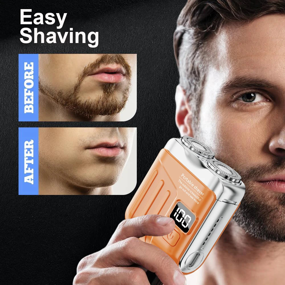Electric Mini Travel Shaver