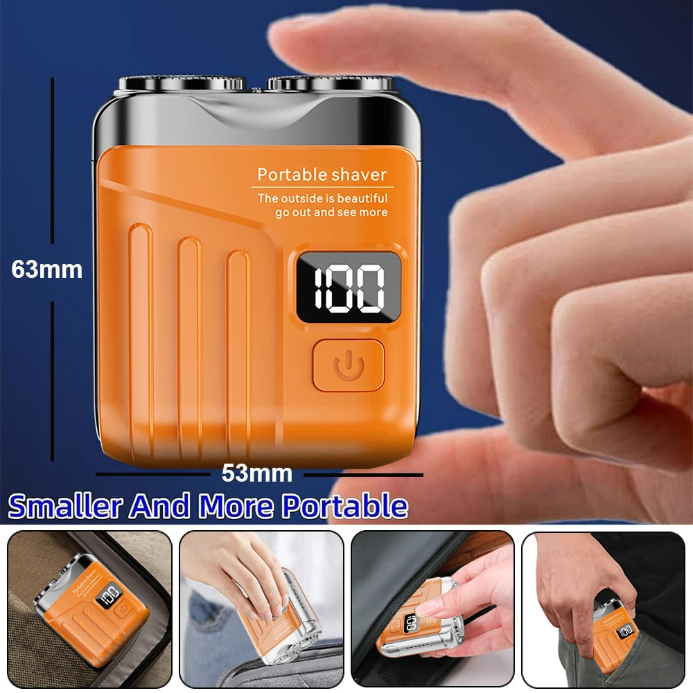 Electric Mini Travel Shaver