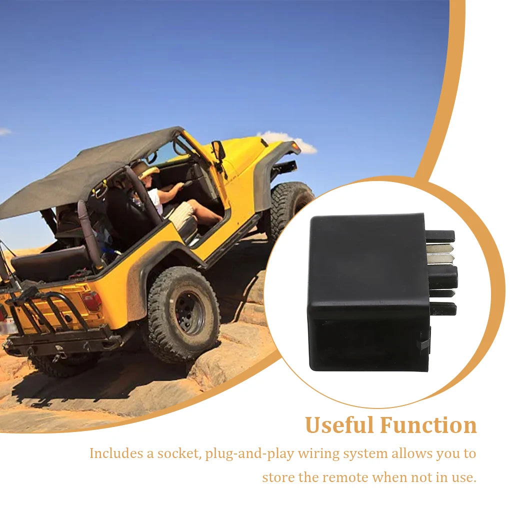 Heavy Duty Winch With Remote Controller