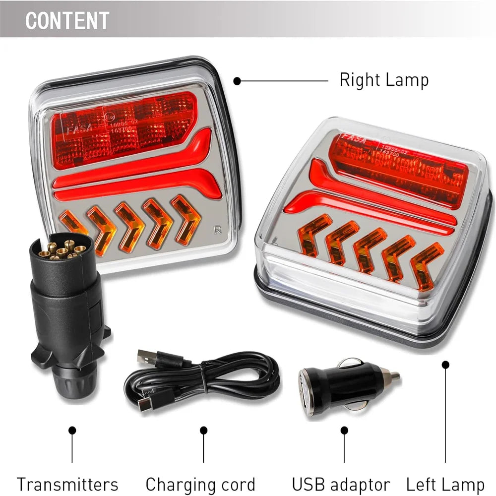 Wireless Magnetic LED Tail Light