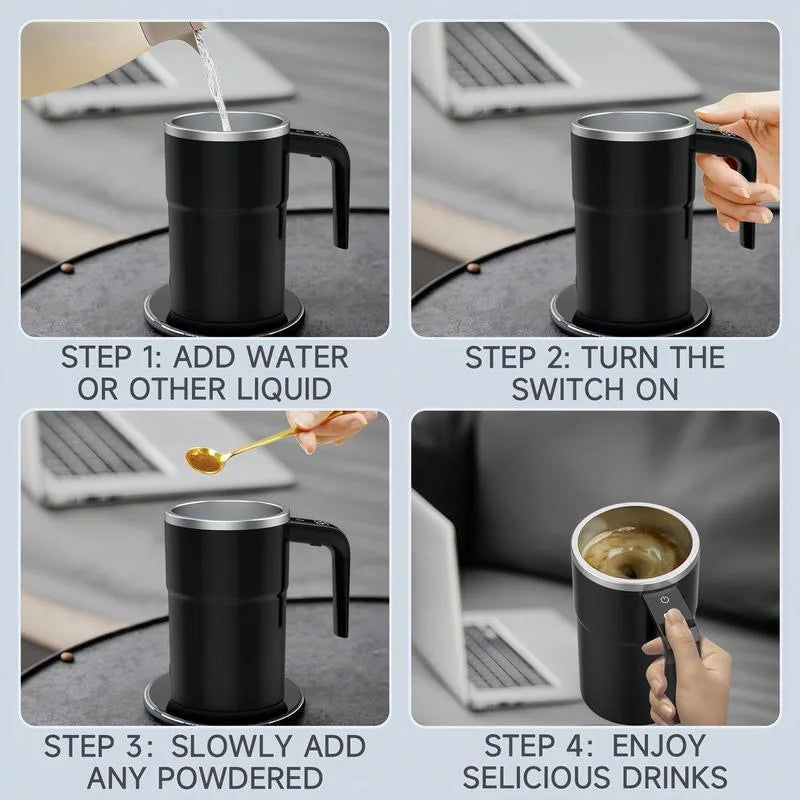 Rechargeable Self-Mixing Cup