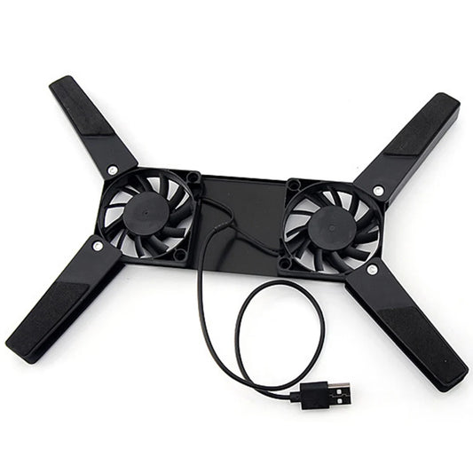 Foldable Laptop Dual Fan Cooler Laptop, Tablet, iPad Stand