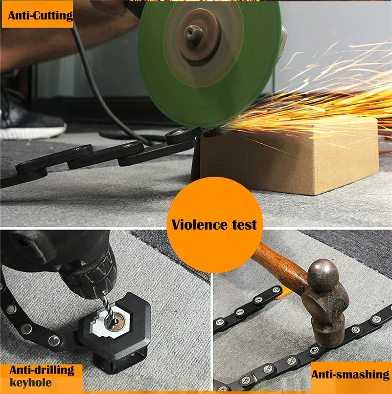 Foldable Bicycle Lock