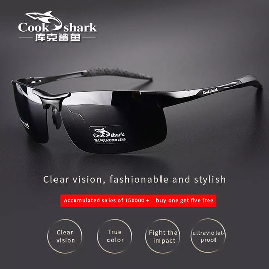 Aluminum magnesium sunglasses