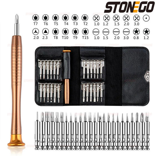 STONEGO 25 Piece Torx Screwdriver Set