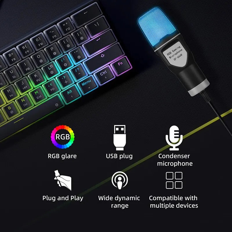 SF666R USB Gaming Mic