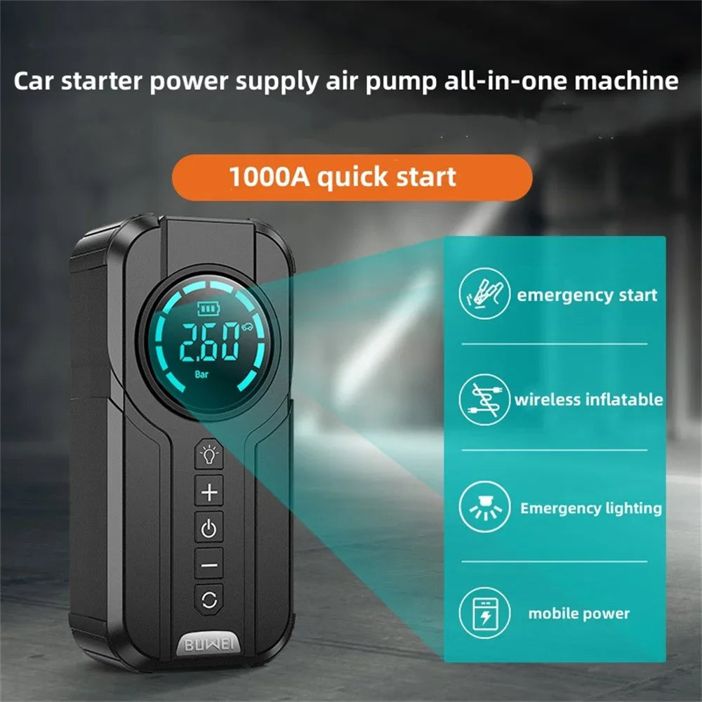 4 In 1 Car Jump Starter