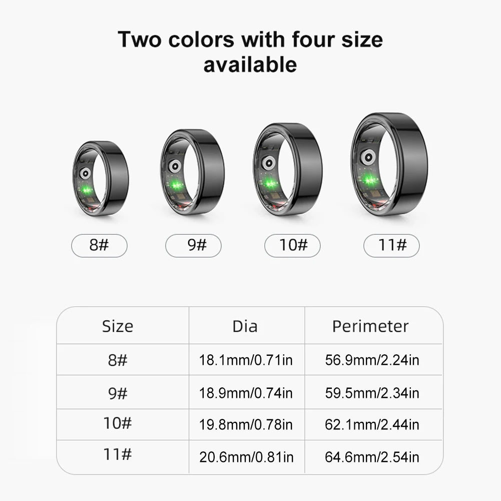 R02 Health Smart Ring Track Multiple Functions