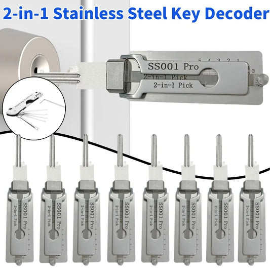 Stainless Steel Key Decoder