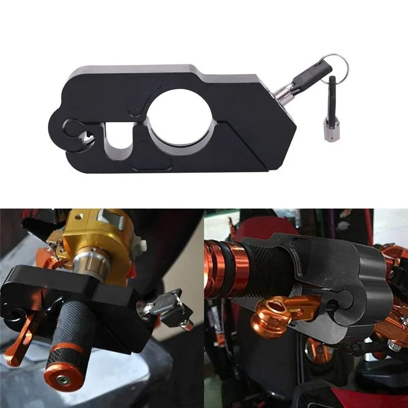 Motorcycle Handlebar Lock