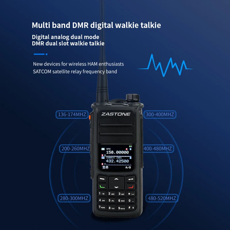 ZASTONE UV008 DMR Walkie Talkie