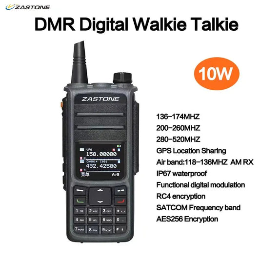 ZASTONE UV008 DMR Walkie Talkie