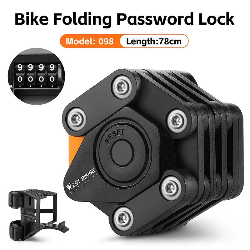Foldable Bicycle Lock