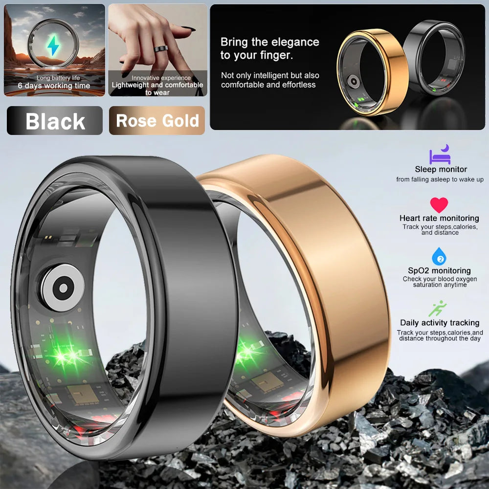 R02 Health Smart Ring Track Multiple Functions