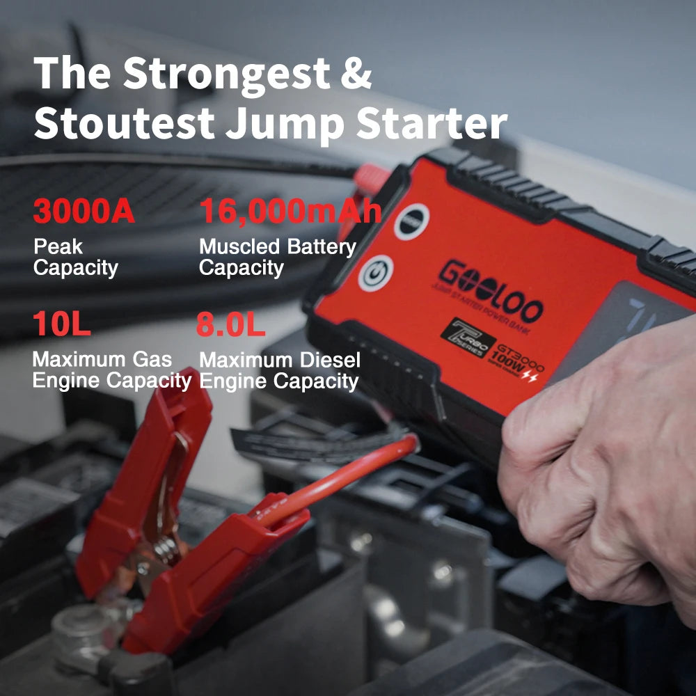 3000A Jump Starter