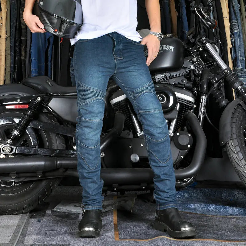 All Season Motorcycle Anti-fall Riding Jeans