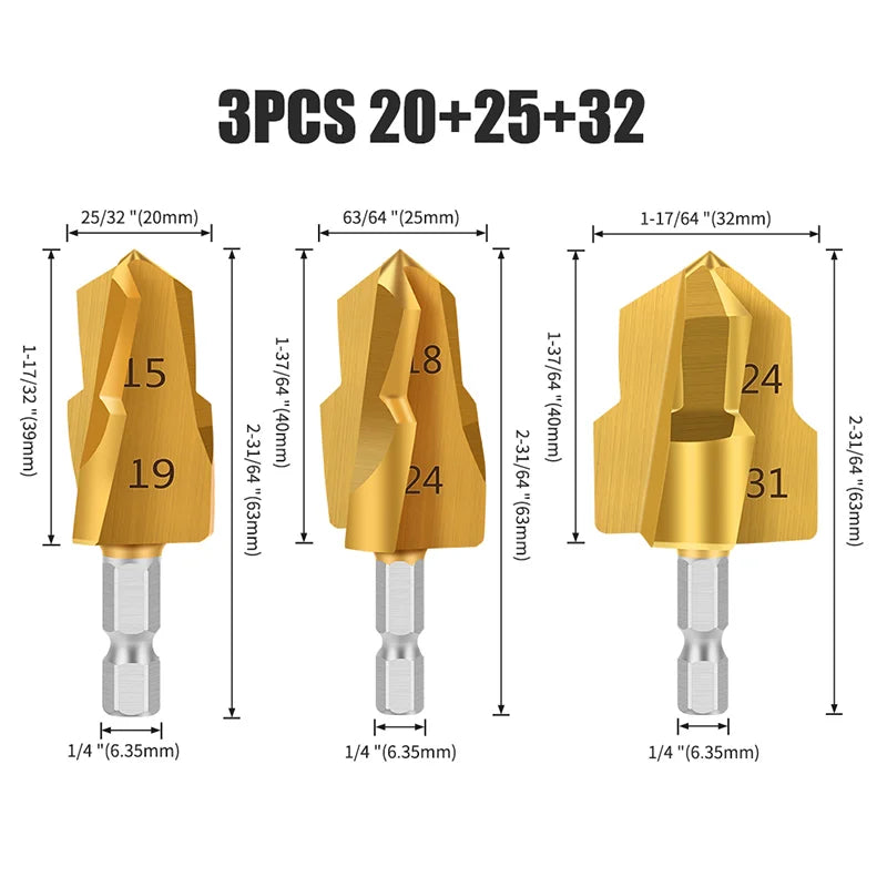 Stepped Drill Bit