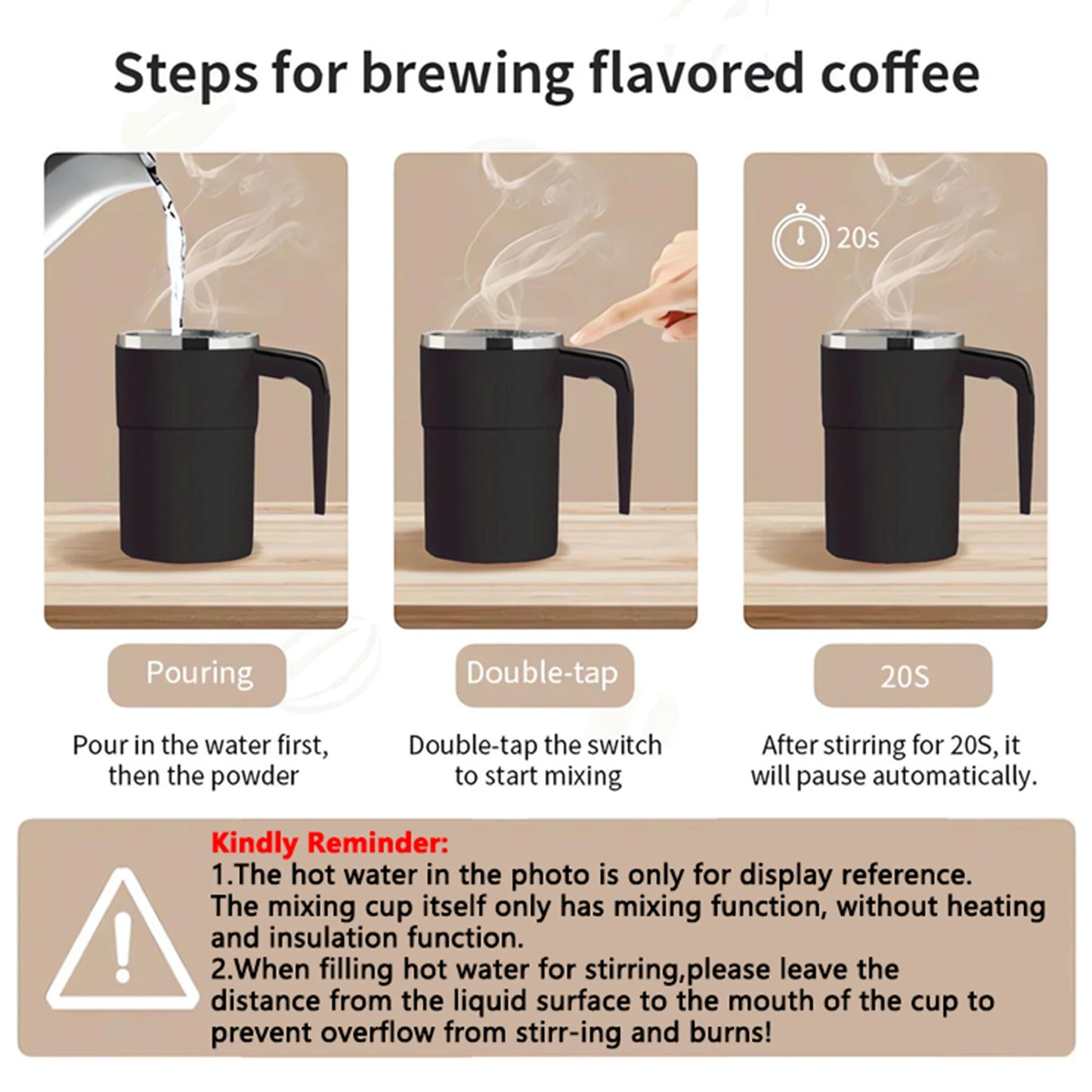 Rechargeable Self-Mixing Cup 