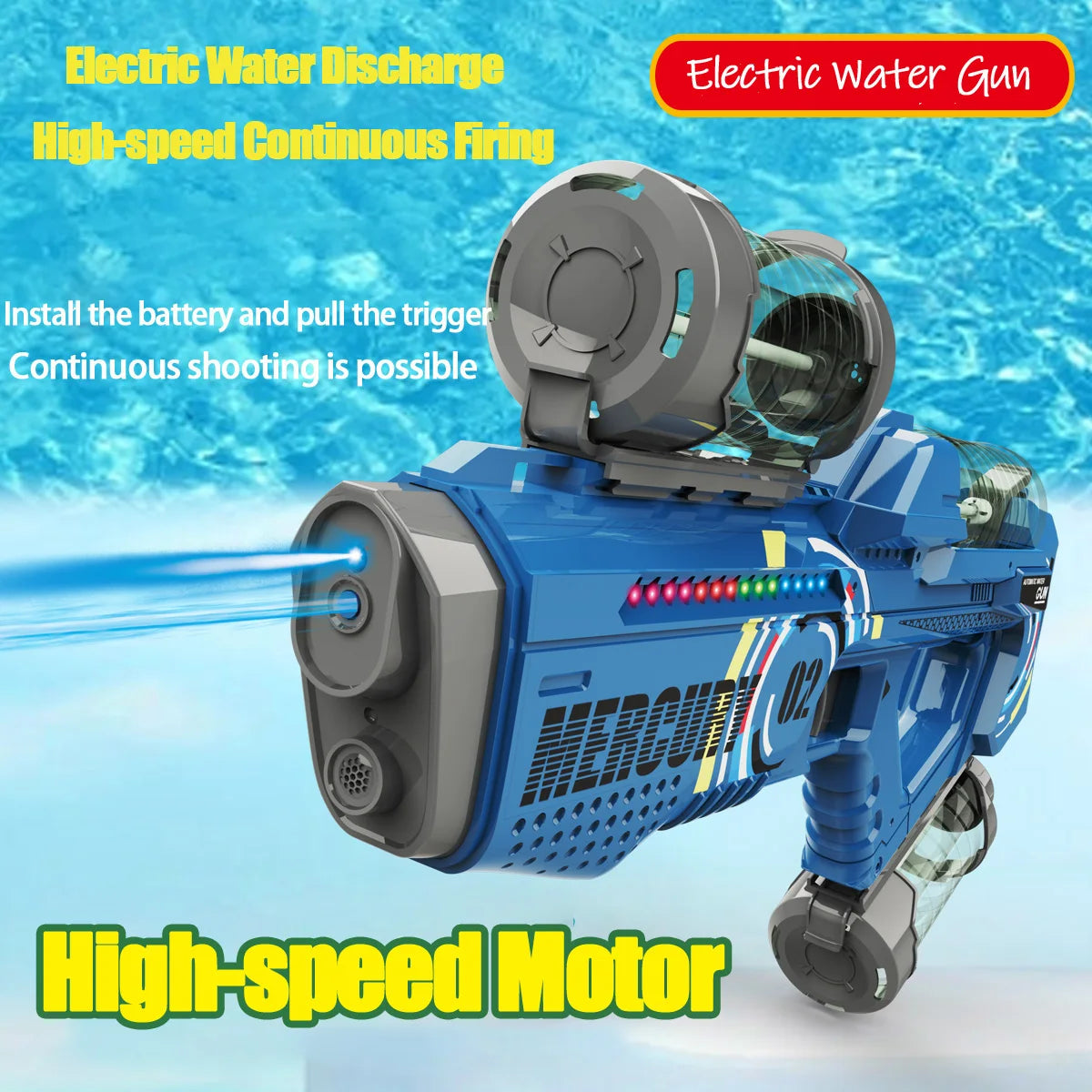 Fully Automatic Electric Water Gun