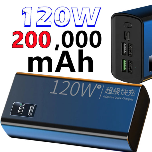 120W Ultra Large Capacity Power Bank