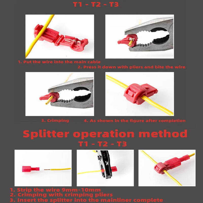 60/240/300 PCS Electrical Terminal Connectors