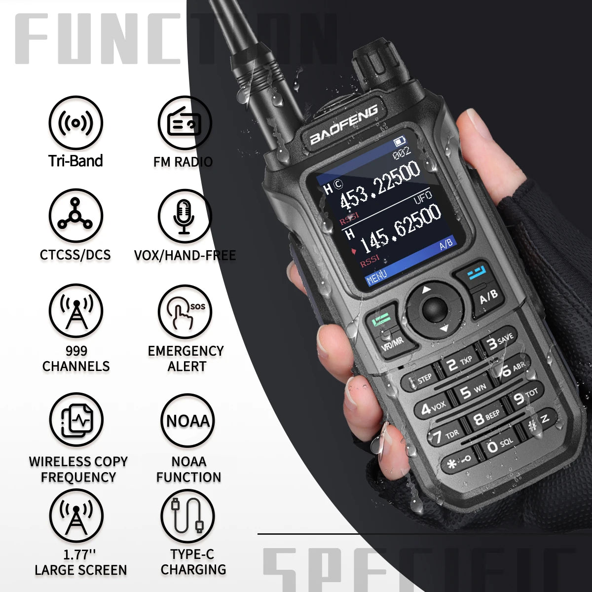 Baofeng UV 21 Pro Walkie Talkie