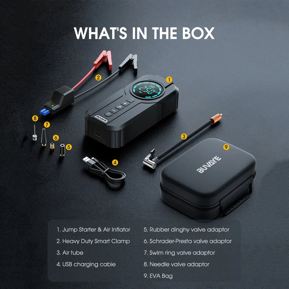 4 In 1 Car Jump Starter