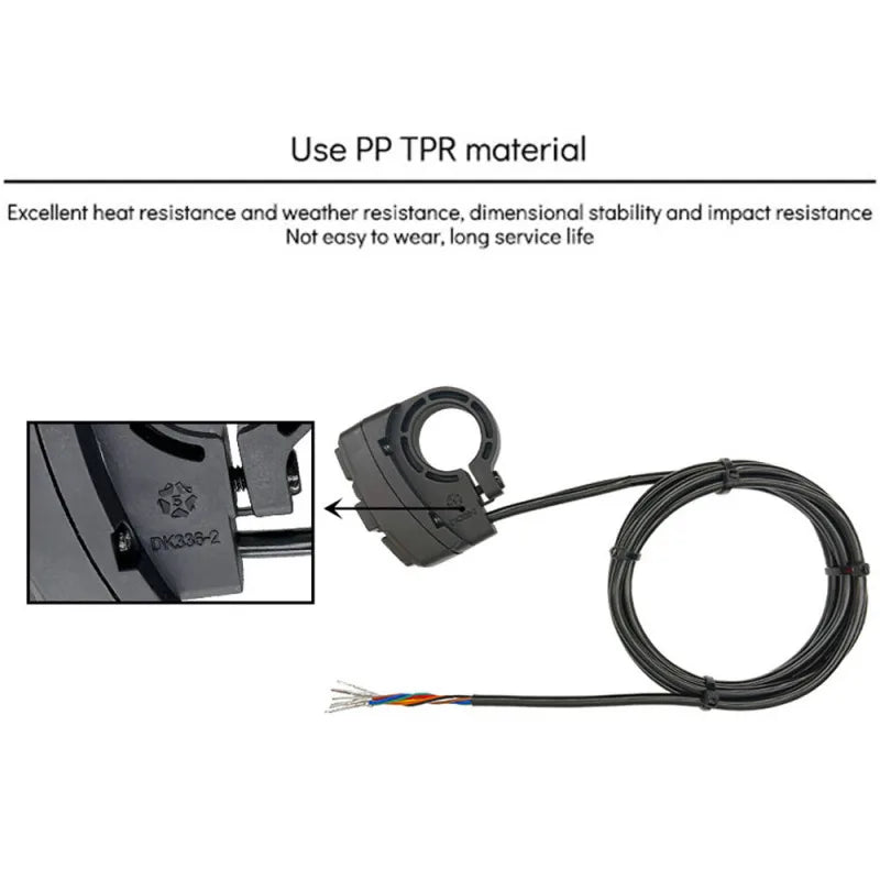 3 in 1 Electric ON/OFF Control Switch for E-Bike