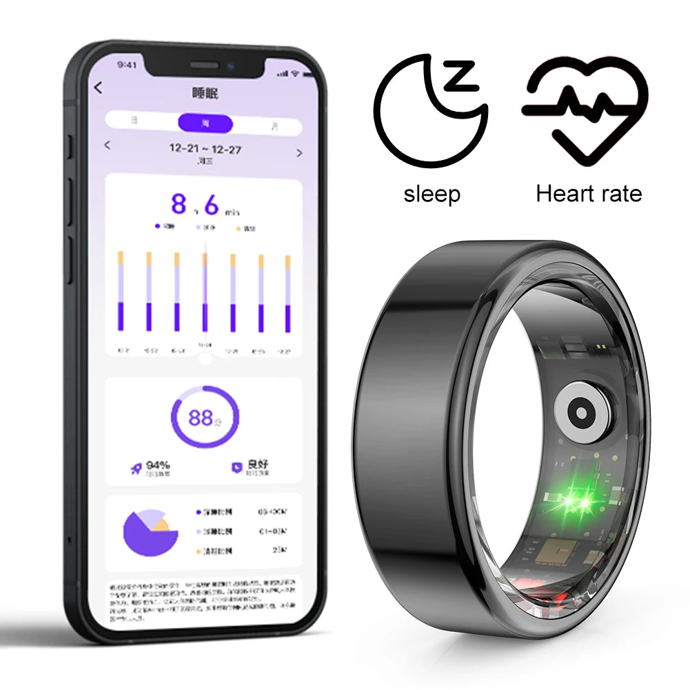 R02 Health Smart Ring Track Multiple Functions