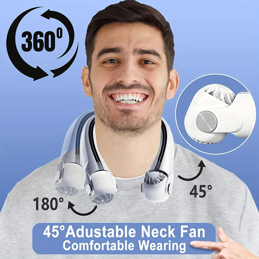 2024 New Wearable Neck Portable Air Conditioner