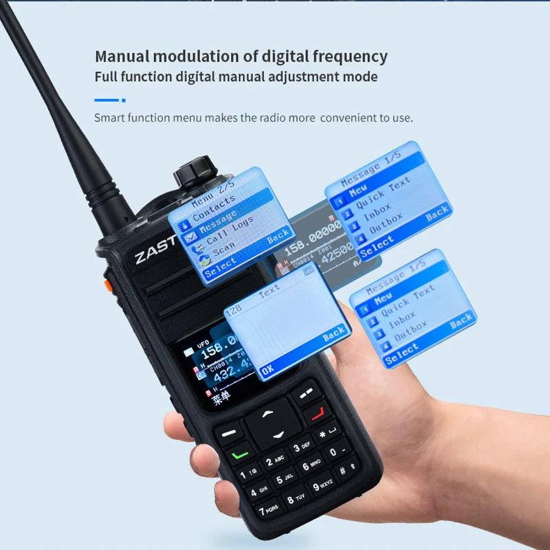 ZASTONE UV008 DMR Walkie Talkie