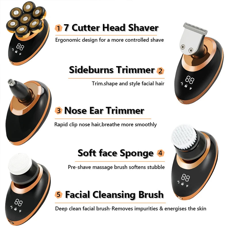 Electric Wet Dry Shaver