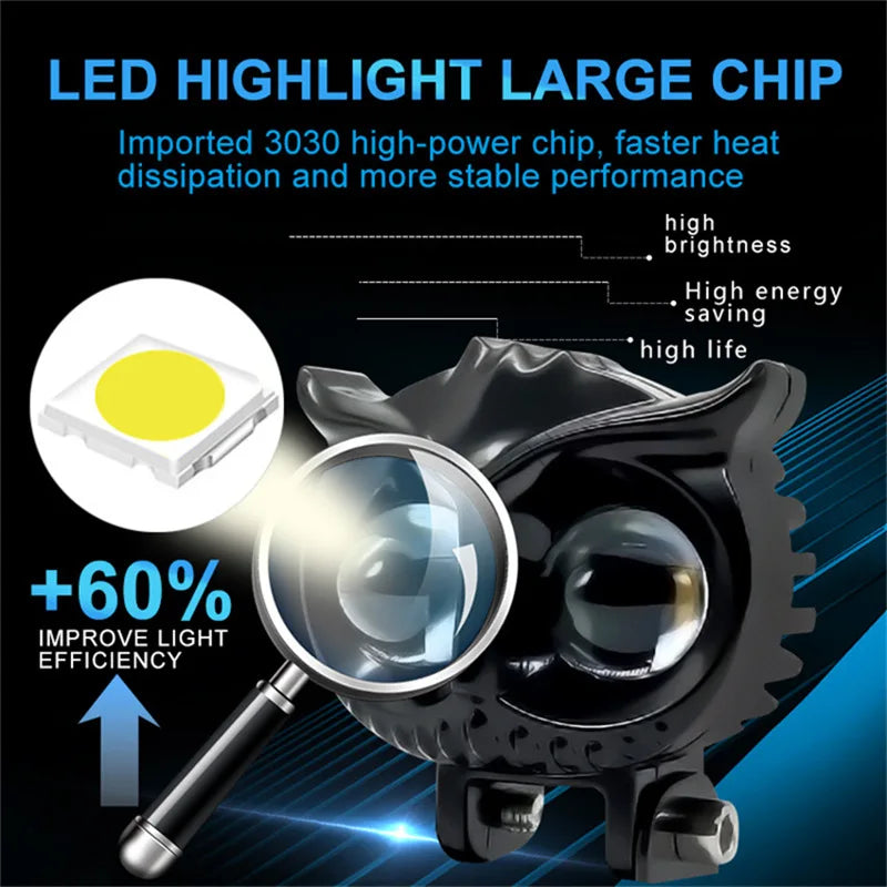 Motorcycle LED Spotlights