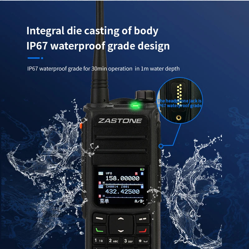 ZASTONE UV008 DMR Walkie Talkie