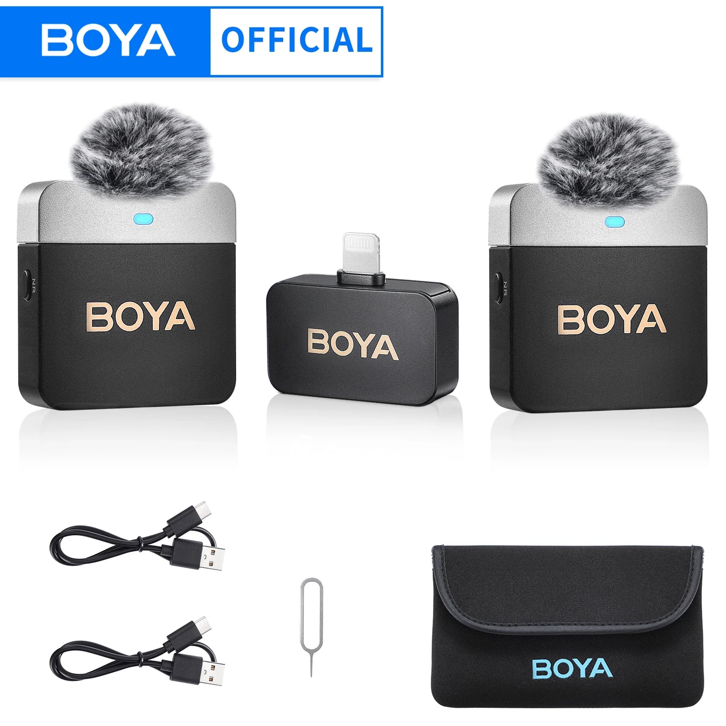 BOYA BY-M1V Wireless Lapel Microphone